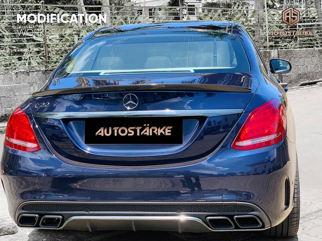 Benz amg heck spoiler