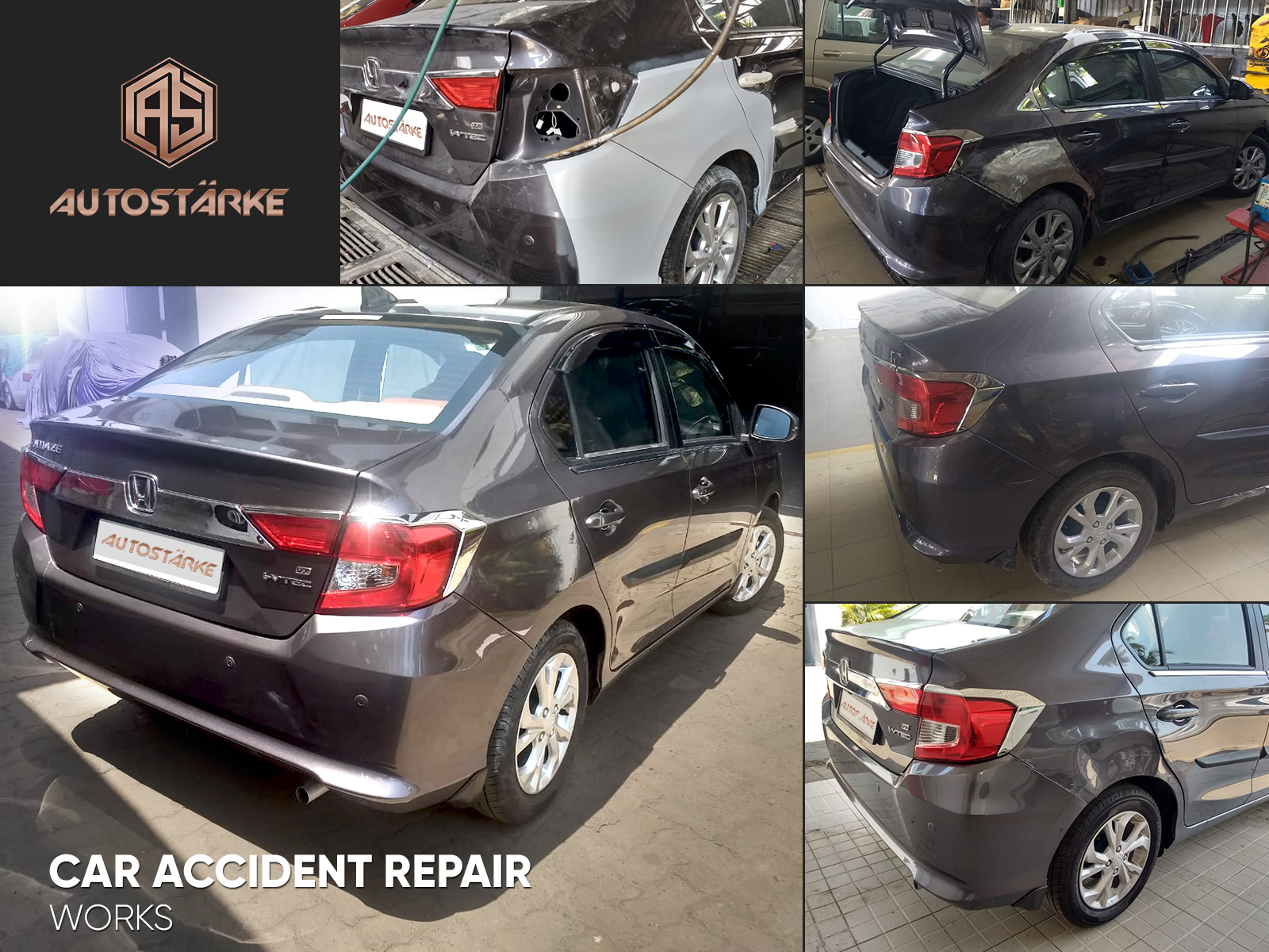 Honda Amaze Accident Repair