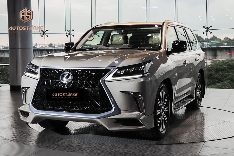lexus lx 570 body kit with facelift