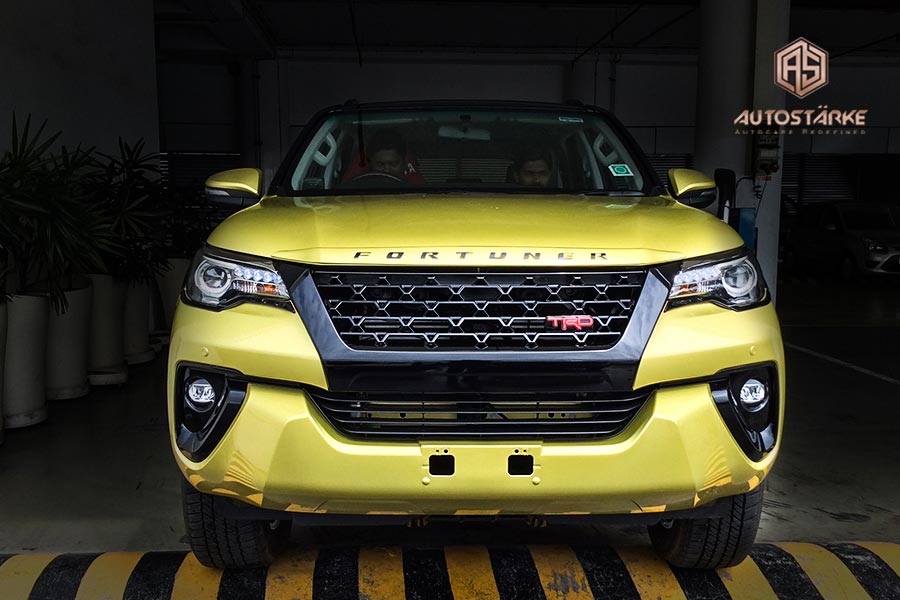 yellow ghost fortuner
