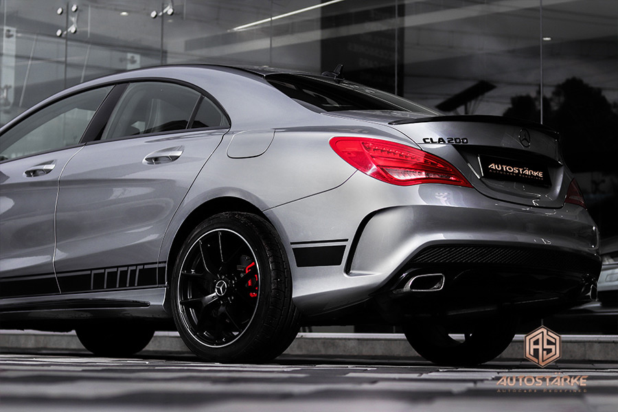 Benz CLA 200 Custom Painting
