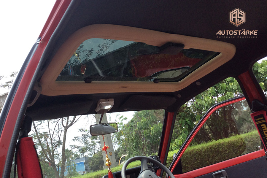 Maruthi 800 Sunroof Installation