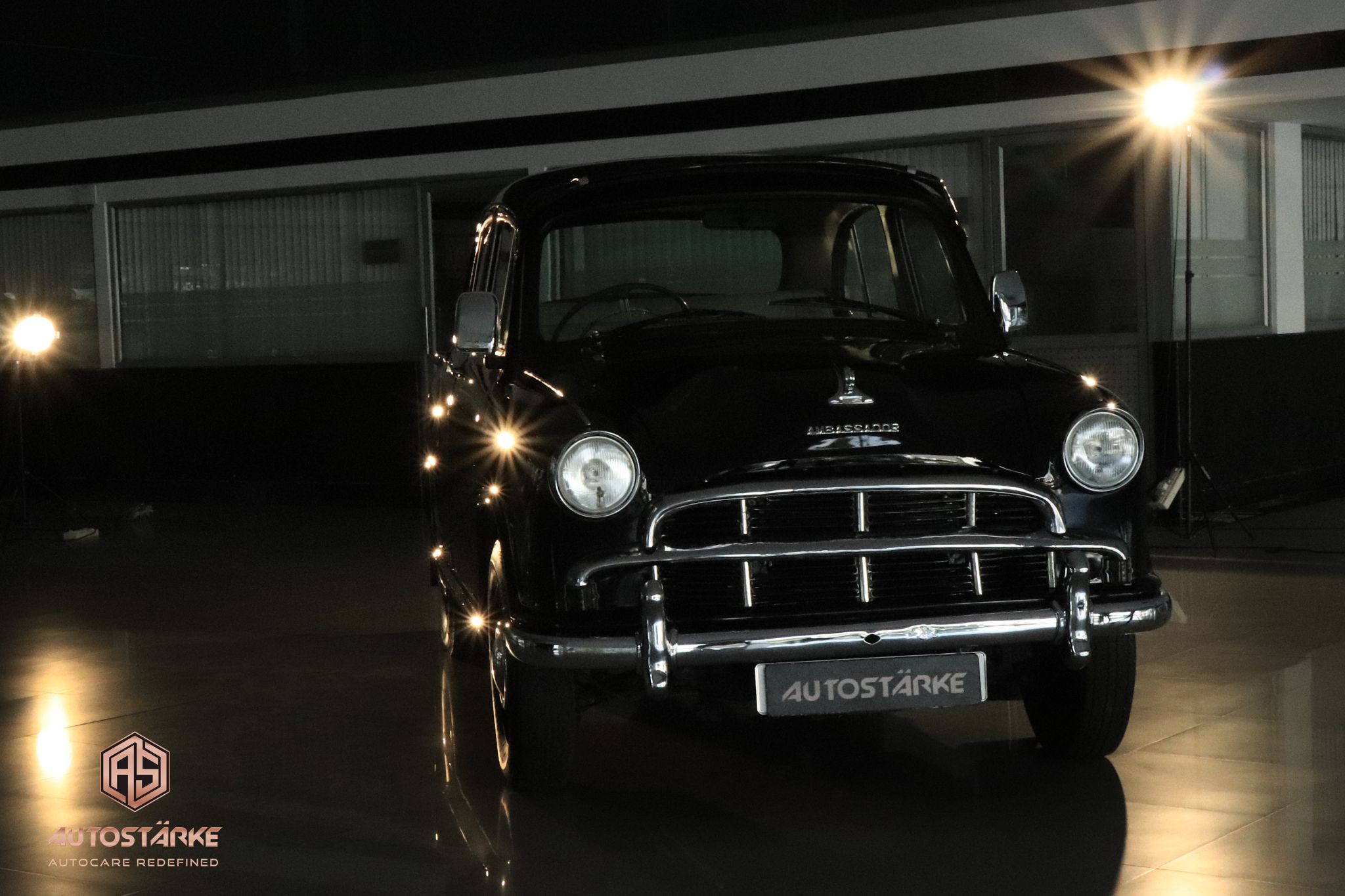 Ambassador Akzonobel Midnight Black Paint Job