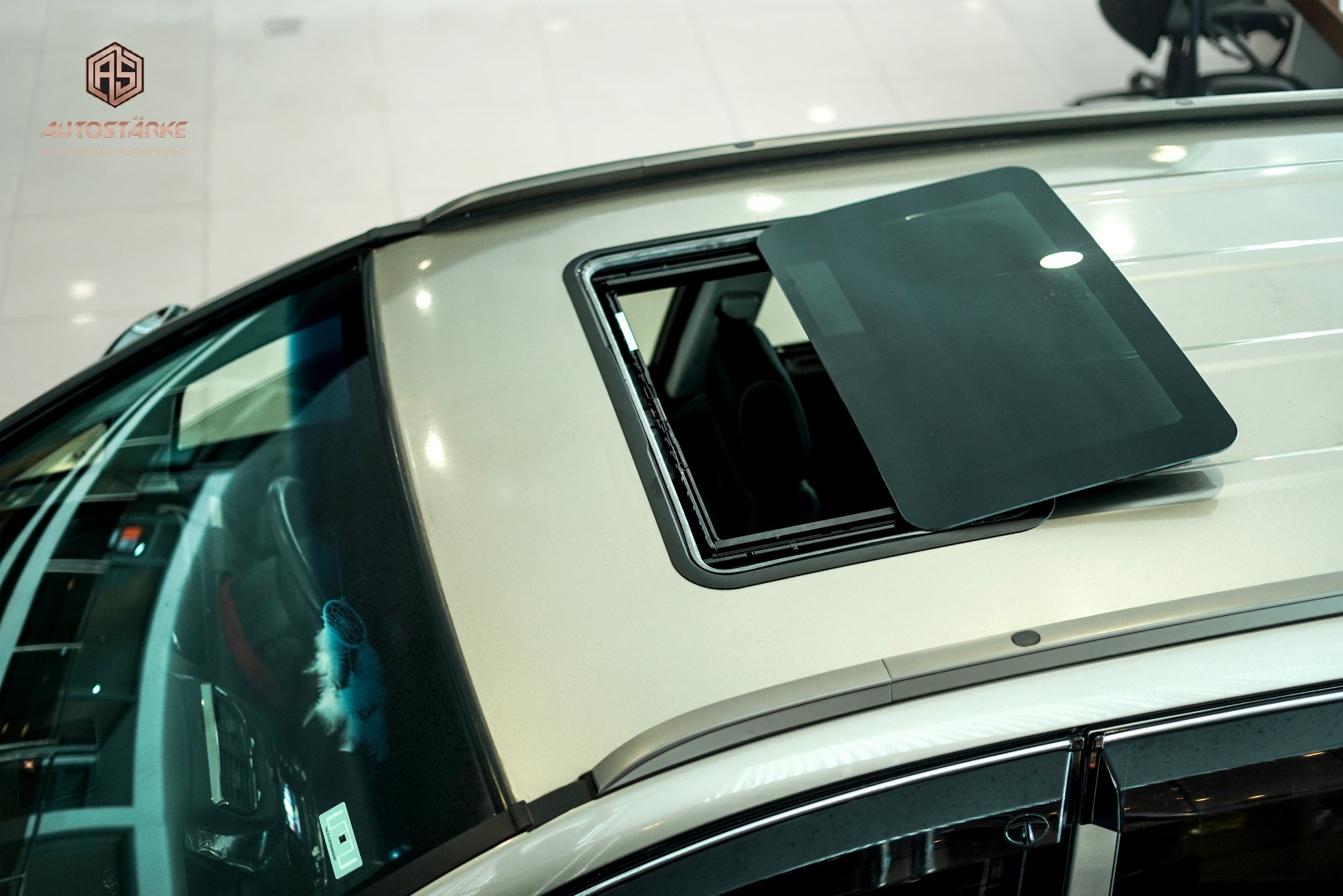 After Market Sunroof Installed on TATA HEXA