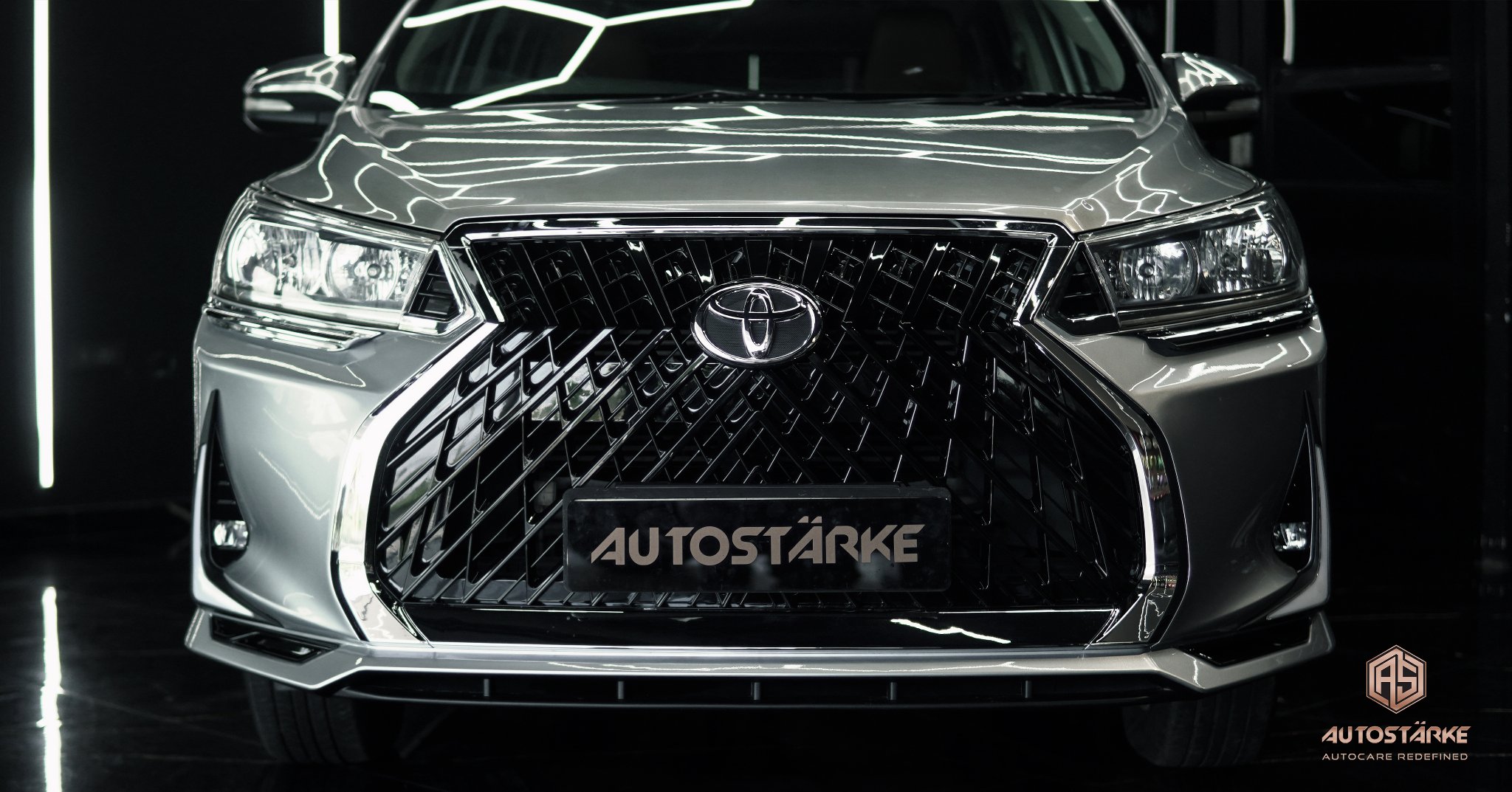 Innova Crysta with Lexus kit