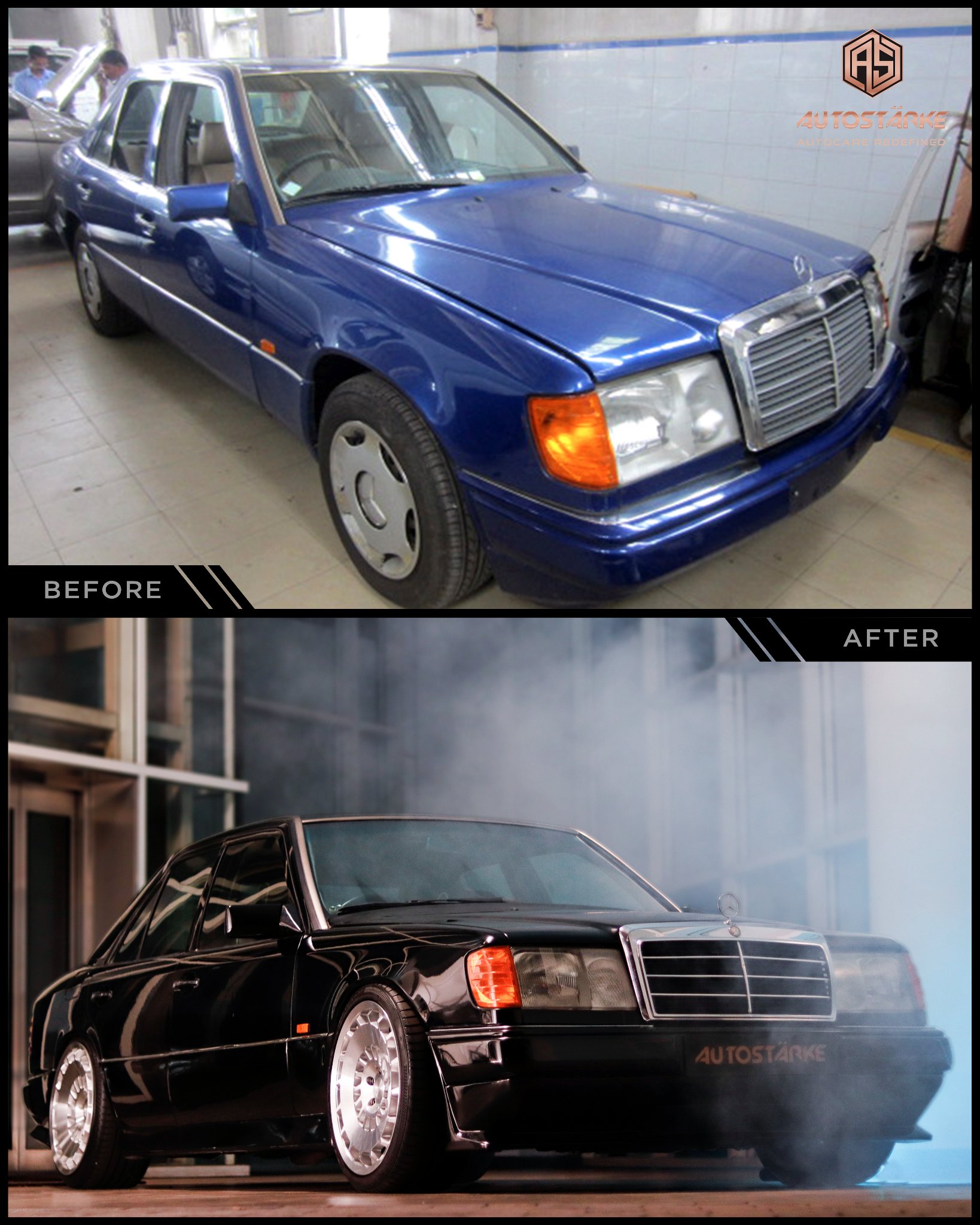 Mercedes w124 Restyling Kerala