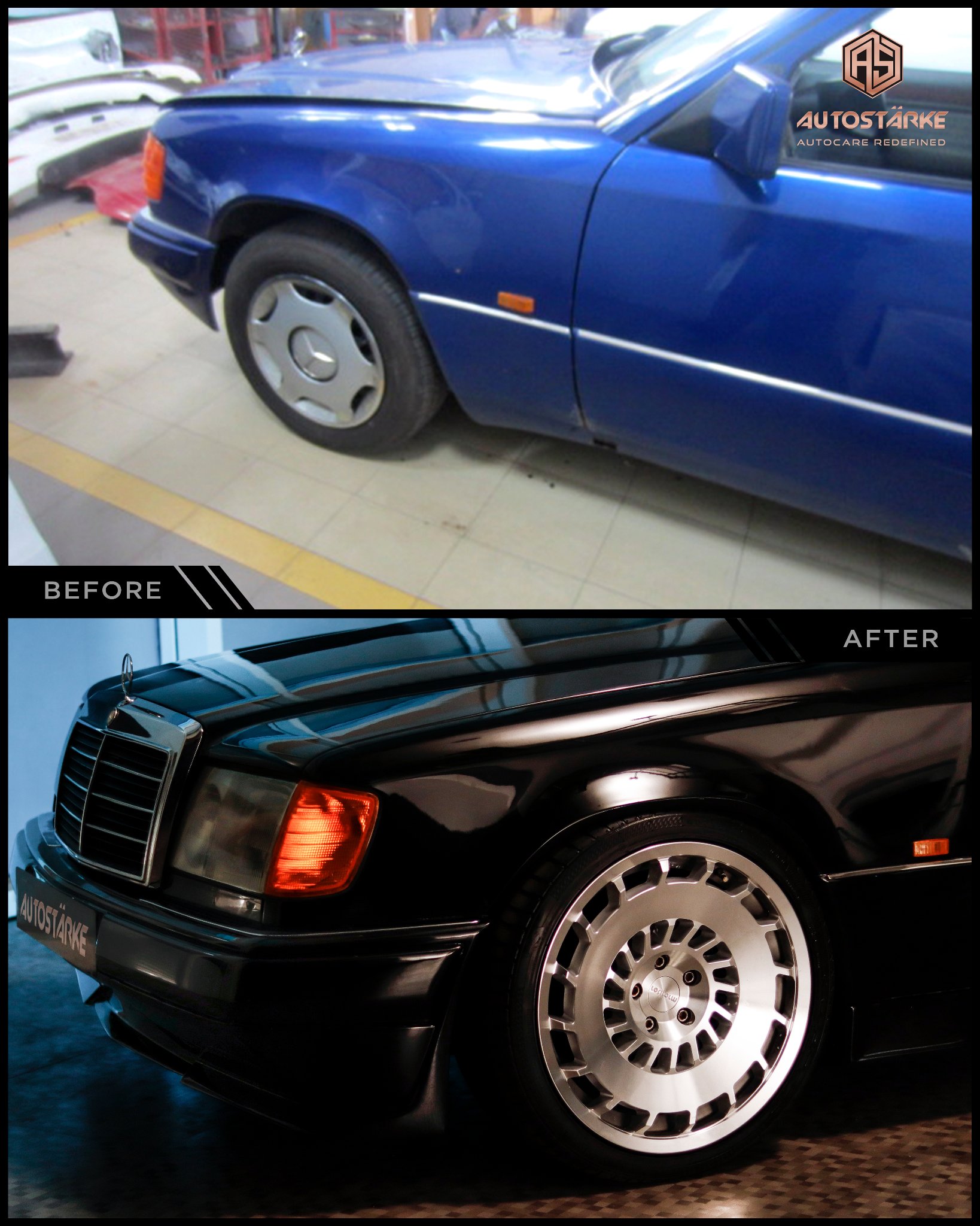 Majestic Redefinition of Benz W124 