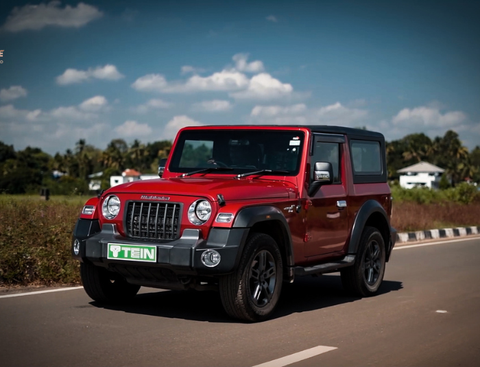 first-tein-suspension-mahindra-thar-india