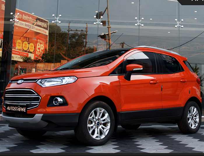 Flawless collision repair of Ford EcoSport.